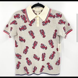 Adorable JCREW x THE REEDS sweater shirt